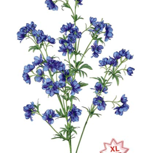GIANT DELPHINIUM. 123 cm. Azul