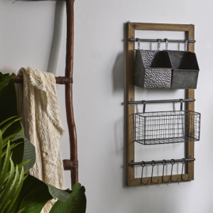 ORGANIZADOR PARED / MULTI COLGADOR 82 CMS.